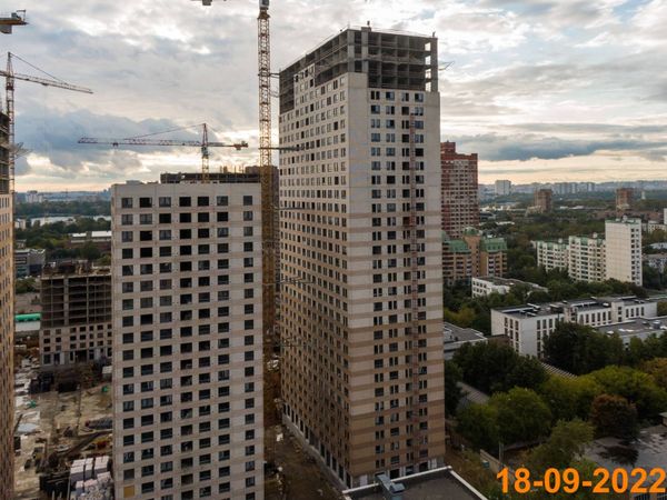 Ход строительства ЖК «Кронштадтский 9» за Сентябрь 2022 г., фото №4