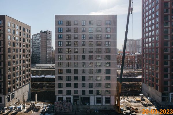 Ход строительства ЖК «Барклая 6» за Март 2023 г., фото №3