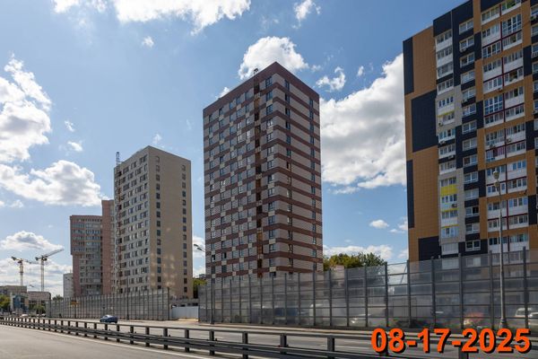 Ход строительства ЖК «Юнино» за Август 2025 г., фото №3