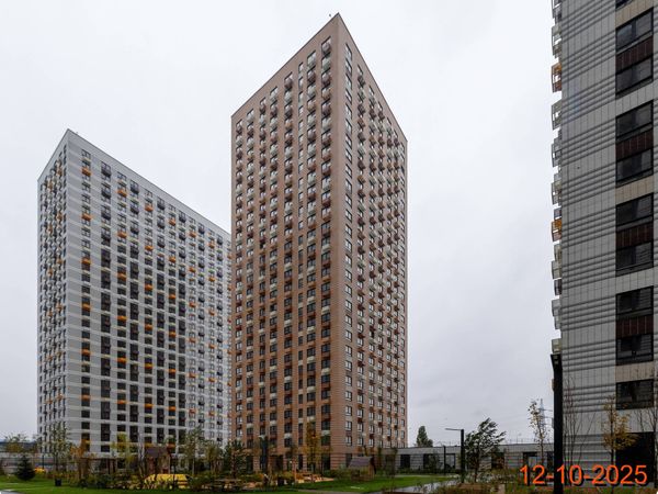 Ход строительства ЖК «Амурский парк» за Октябрь 2025 г., фото №4