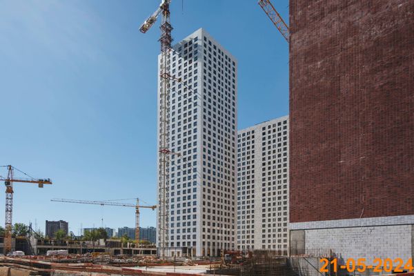 Ход строительства ЖК «Кольская 8» за Май 2024 г., фото №3