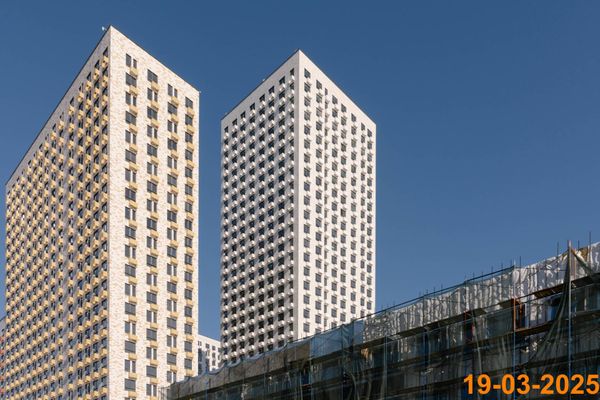 Ход строительства ЖК «Кольская 8» за Март 2025 г., фото №2