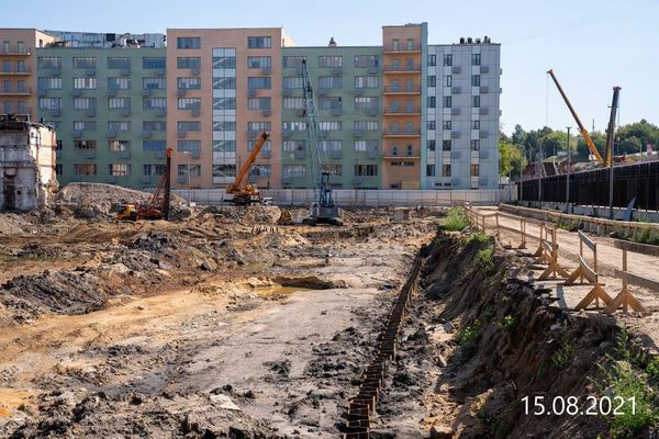Ход строительства ЖК «Барклая 6» за Август 2021 г., фото №5