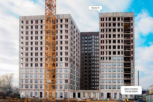 Ход строительства ЖК «Квартал на воде» за Февраль 2025 г., фото №5