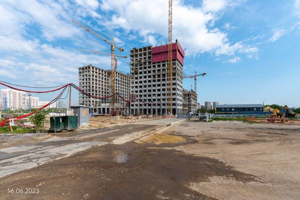 Ход строительства ЖК «Вейв» за Июнь 2023 г., фото №4