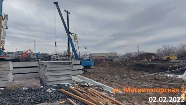 Ход строительства ЖК «Екатерининский» за Февраль 2022 г., фото №3