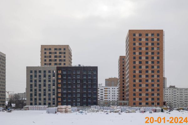 Ход строительства ЖК «Никольские луга» за Январь 2024 г., фото №5