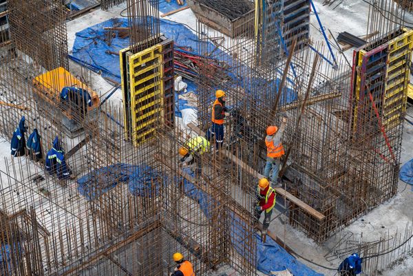 Ход строительства ЖК «Левел Бауманская» за Октябрь 2023 г., фото №3