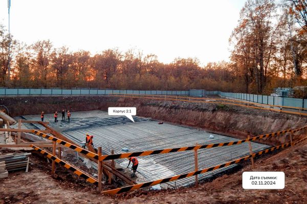 Ход строительства ЖК «Ольховый Квартал» за Ноябрь 2024 г., фото №2