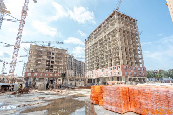 Ход строительства ЖК «Алтуфьевское 53» за Август 2023 г., фото №4