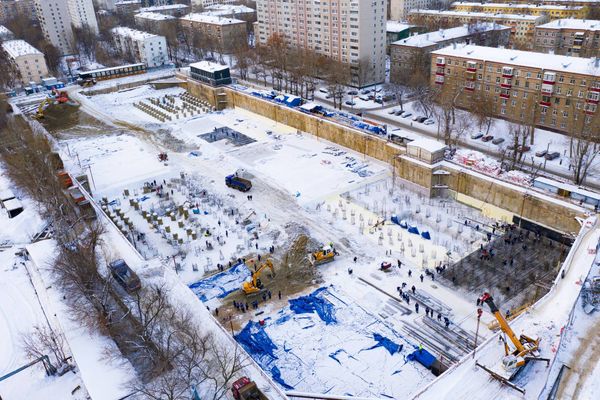 Ход строительства ЖК «Мод» за Декабрь 2021 г., фото №2