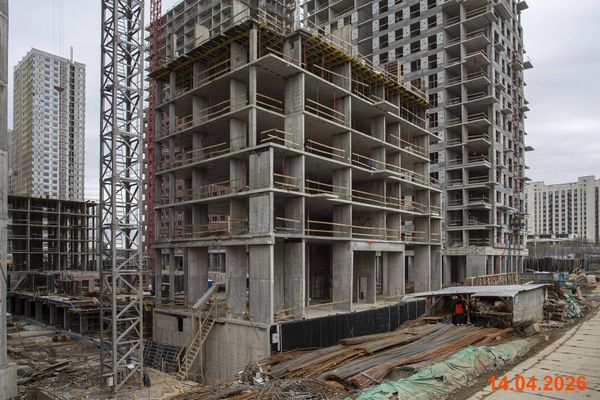 Ход строительства ЖК «Кавказский бульвар 51» за Апрель 2026 г., фото №3