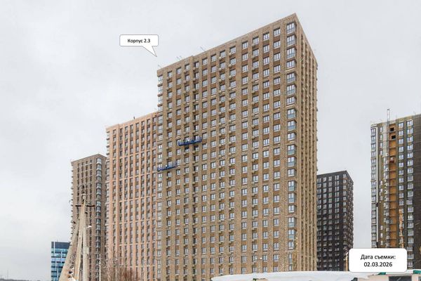 Ход строительства ЖК «Тропарево Парк» за Март 2026 г., фото №3