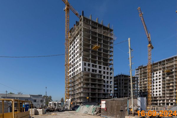 Ход строительства ЖК «Плеханова 11» за Сентябрь 2024 г., фото №4