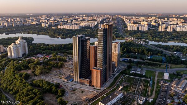 Ход строительства ЖК «Вейв» за Июль 2025 г., фото №2
