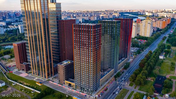 Ход строительства ЖК «Вейв» за Июль 2026 г., фото №2