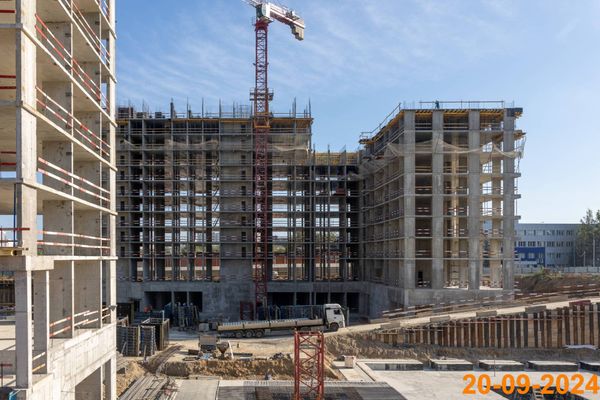 Ход строительства ЖК «Москворечье» за Сентябрь 2024 г., фото №4