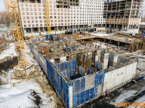 Ход строительства ЖК «Алтуфьевское 53» за Март 2023 г., фото №5