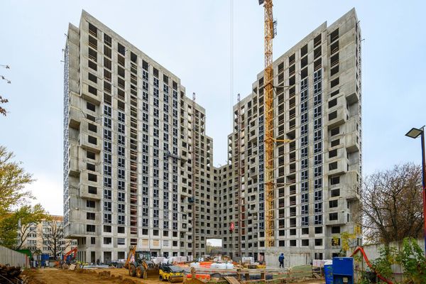 Ход строительства ЖК «ЭвоПарк Сокольники» за Ноябрь 2025 г., фото №5