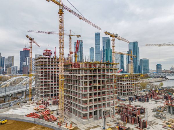Ход строительства ЖК «Ривер Парк Кутузовский» за Октябрь 2023 г., фото №3