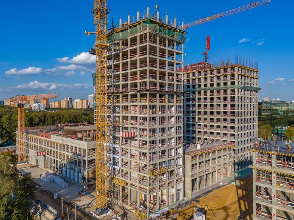 Ход строительства ЖК «Сет» за Сентябрь 2025 г., фото №4