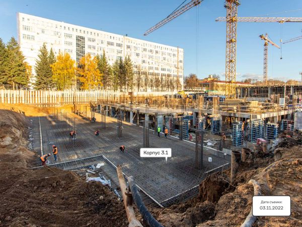 Ход строительства ЖК «Верейская 41» за Ноябрь 2022 г., фото №5