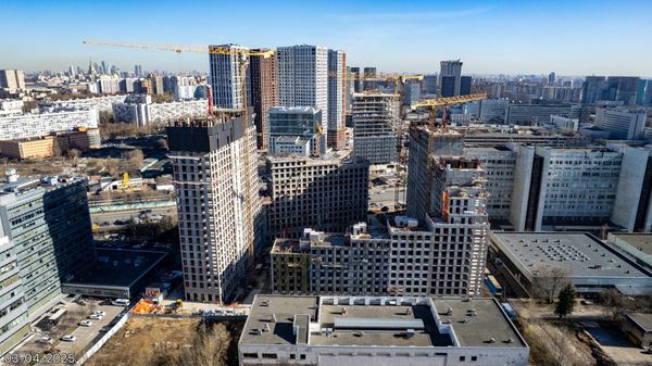 Ход строительства ЖК «Обручева 30» за Апрель 2025 г., фото №2