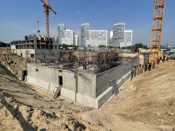 Ход строительства ЖК «Второй Нагатинский» за Июль 2021 г., фото №3