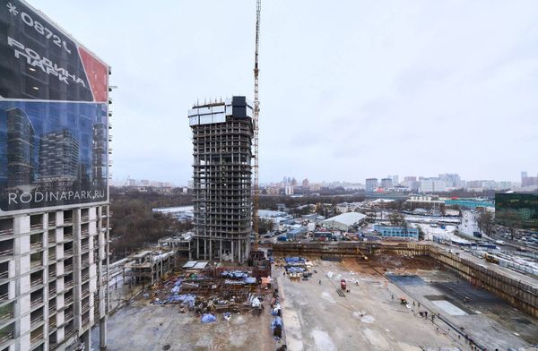 Ход строительства ЖК «Родина Парк» за Январь 2026 г., фото №4