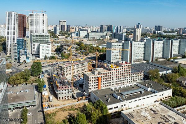 Ход строительства ЖК «Обручева 30» за Сентябрь 2024 г., фото №4