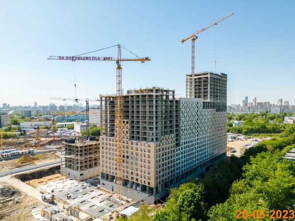 Ход строительства ЖК «Алтуфьевское 53» за Май 2023 г., фото №5