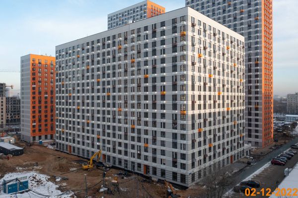 Ход строительства ЖК «Амурский парк» за Декабрь 2022 г., фото №5