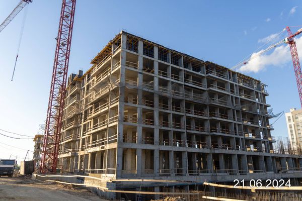 Ход строительства ЖК «Деснаречье» за Июнь 2024 г., фото №4