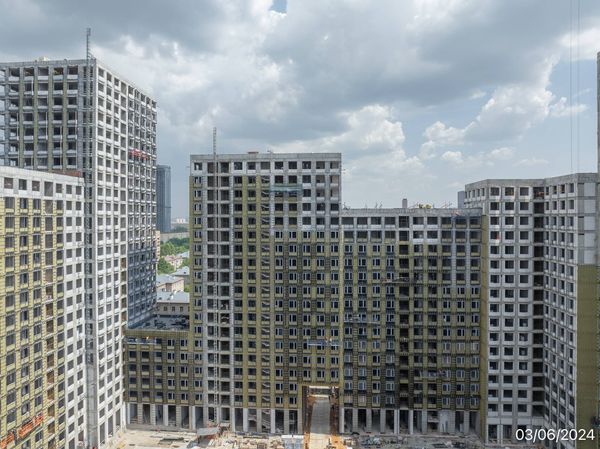 Ход строительства ЖК «Петровский парк II» за Июнь 2024 г., фото №3