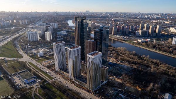 Ход строительства ЖК «Вейв» за Апрель 2025 г., фото №2