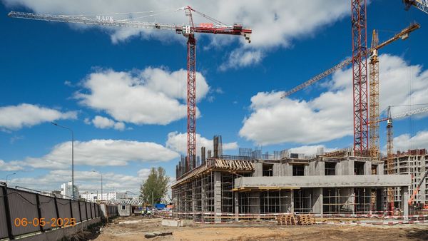 Ход строительства ЖК «МАРК» за Май 2025 г., фото №4