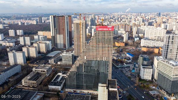 Ход строительства ЖК «Обручева 30» за Ноябрь 2025 г., фото №5