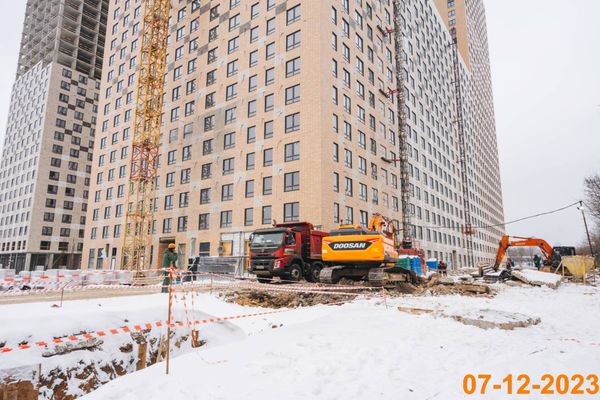 Ход строительства ЖК «Алтуфьевское 53» за Декабрь 2023 г., фото №2