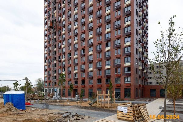 Ход строительства ЖК «Перовское 2» за Август 2024 г., фото №4
