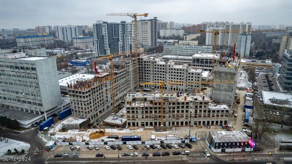 Ход строительства ЖК «Обручева 30» за Декабрь 2024 г., фото №5