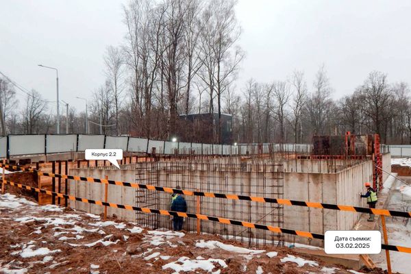 Ход строительства ЖК «Ольховый Квартал» за Февраль 2025 г., фото №5