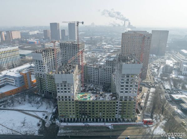 Ход строительства ЖК «Варшавские ворота» за Март 2025 г., фото №5
