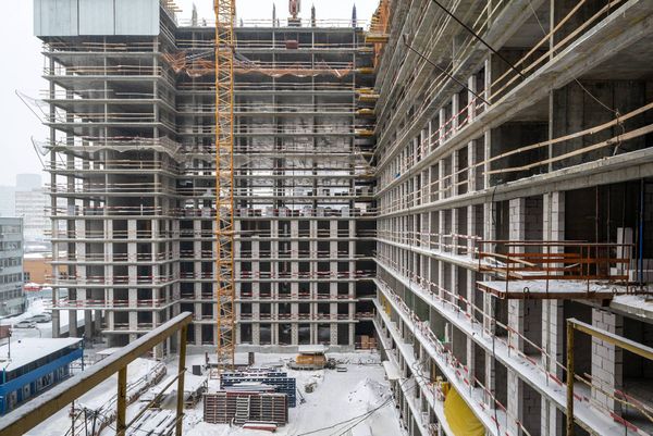 Ход строительства ЖК «Наметкин Тауэр» за Февраль 2024 г., фото №4