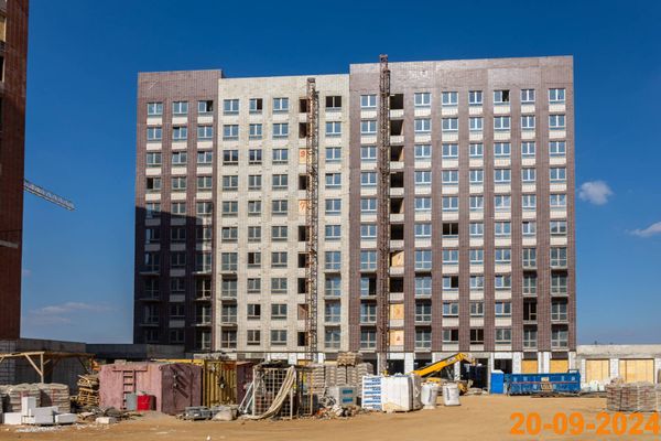 Ход строительства ЖК «Никольские луга» за Сентябрь 2024 г., фото №5
