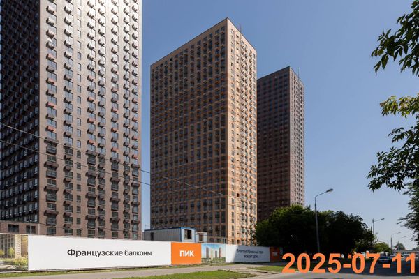Ход строительства ЖК «Первый Дубровский» за Июль 2025 г., фото №3