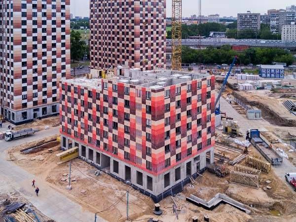 Ход строительства ЖК «Большая Академическая 85» за Июнь 2021 г., фото №2