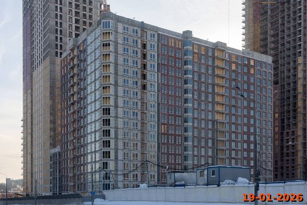 Ход строительства ЖК «Москворечье» за Январь 2026 г., фото №5