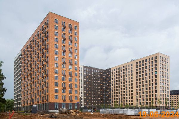 Ход строительства ЖК «Середневский лес» за Июнь 2024 г., фото №2