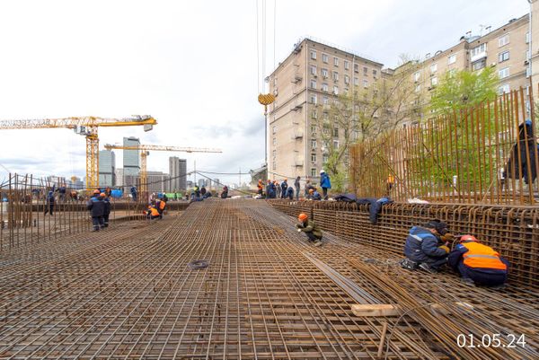 Ход строительства ЖК «Бадаевский» за Май 2024 г., фото №4