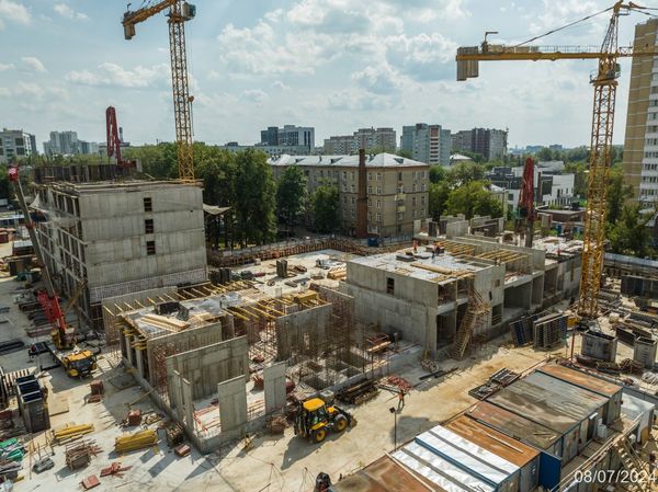 Ход строительства ЖК «Семеновский парк 2» за Июль 2024 г., фото №4